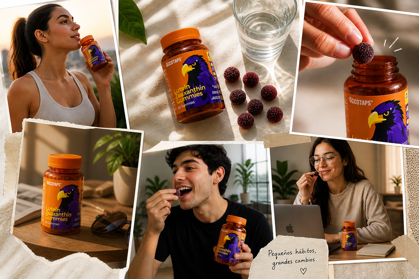 Protege tu Visión y Vive Sin Límites - Gomitas con Luteína y Zeaxantina